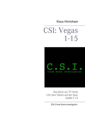 cover image of CSI--Vegas Staffel 1--15